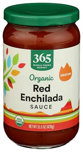 365 by Whole Foods Market, Organic Red Enchilada Sauce, 15.5 Ounce