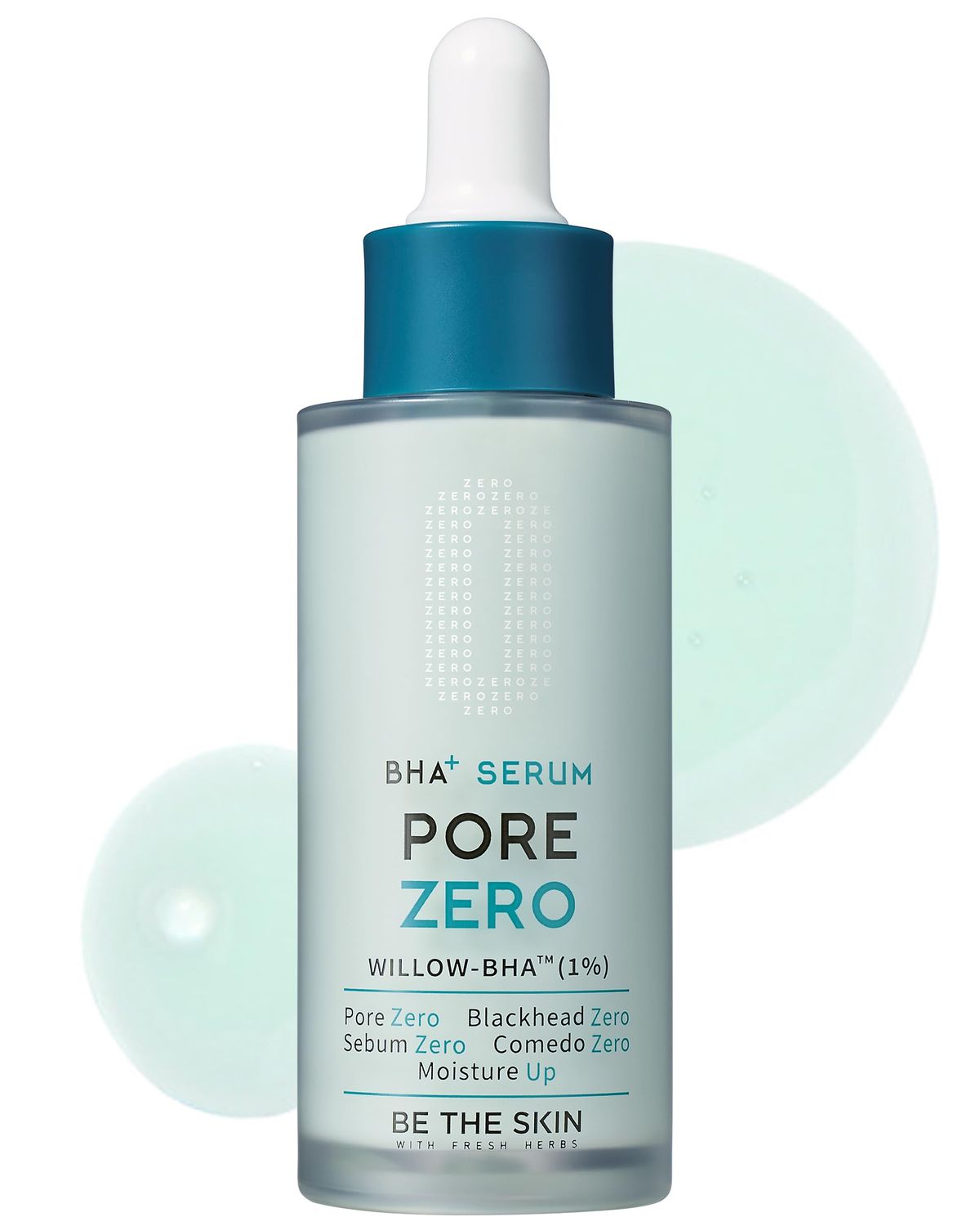 BE THE SKIN BHA Pore Zero Advanced Serum - AHA BHA Face Serum for Intense Pore Care and Sebum Control - Pore Minimizer for Acne Blackheads Open Pores, 1.01 fl.oz.