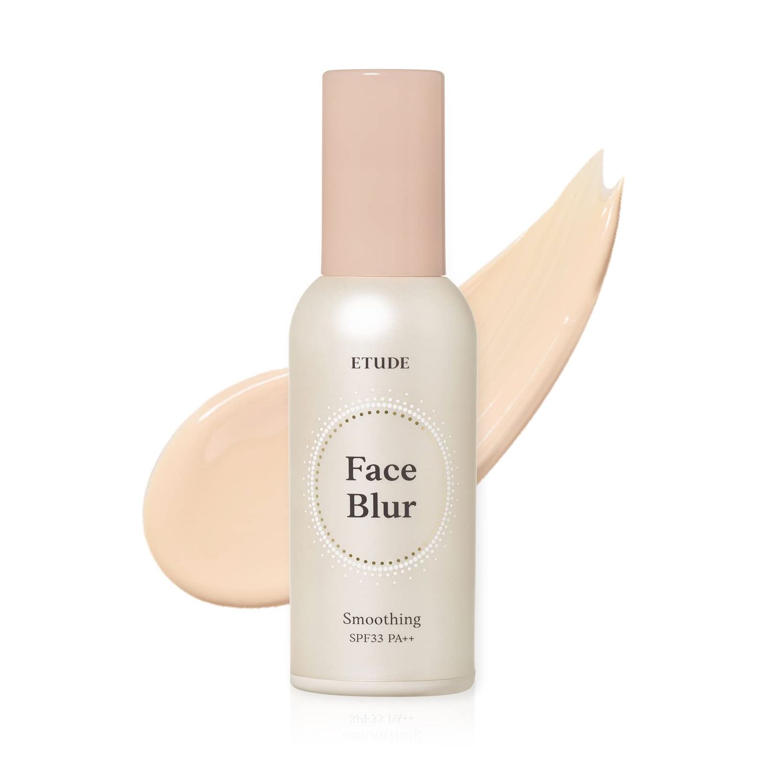 ETUDE Face Blur Smoothing SPF 33 PA (21AD) Multi-Makeup Coral Base Primer with Smoothening Effect and UV Rays Protection for a Milky Skin Korean Makeup