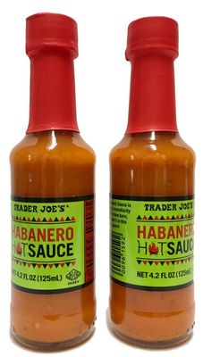 Trader Joe&#39;s Habanero Hot Sauce (Pack of 2)