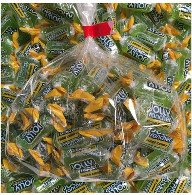 TastySpot 1 lb bagged Green Apple Jolly Rancher hard candy - entirely Apple flavor
