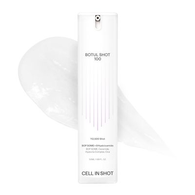 CELL IN SHOT BOTUL SHOT 100 - Korean Microneedling Skin Booster with Centella Asiatica, Hyaluronic Acid and BOP SOME for Daily Pore Tightening, 1.69 fl.oz (50 ml)