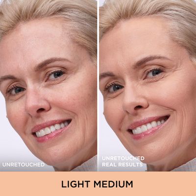 IT Cosmetics CC Cream Natural Matte Foundation with SPF 40 - Shine-Reducing & Long-Wear Full Coverage Foundation For Oily Skin - With Hyaluronic Acid - Non-Comedogenic, Light Medium - 1.08 fl oz