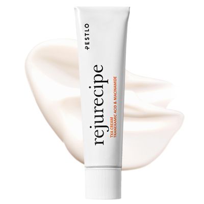 PESTLO Rejurecipe TXA CREAM 1.01 fl.oz 30ml Freckle Cream, Reducing Dark Spot, Refining Uneven Skin Tone, Moisturizing, Tranexamic Acid, Niaciamide, All EWG-GREEN Grade Ingredients, Korean Cosmetic
