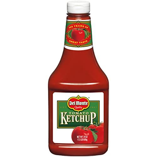 DEL MONTE Tomato Ketchup, 24 oz Bottle
