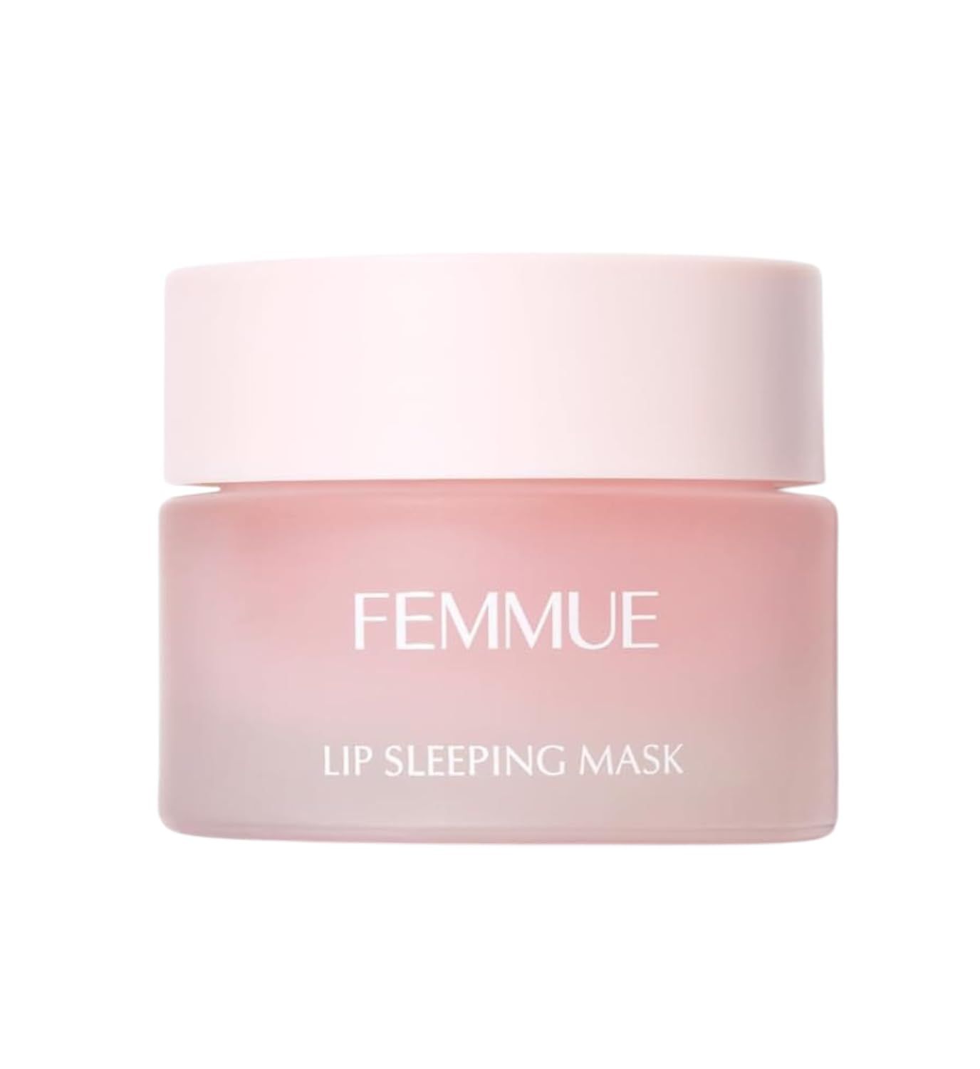 FEMMUE Lip Sleeping Mask Hydrating Lip Balm (Rose) Overnight Moisturizer for Plumper, Smoother Lips Korean Skincare 0.52 oz