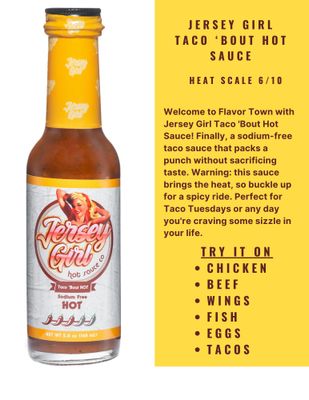 Jersey Girl Hot Sauce Variety Pack (Fiesta)