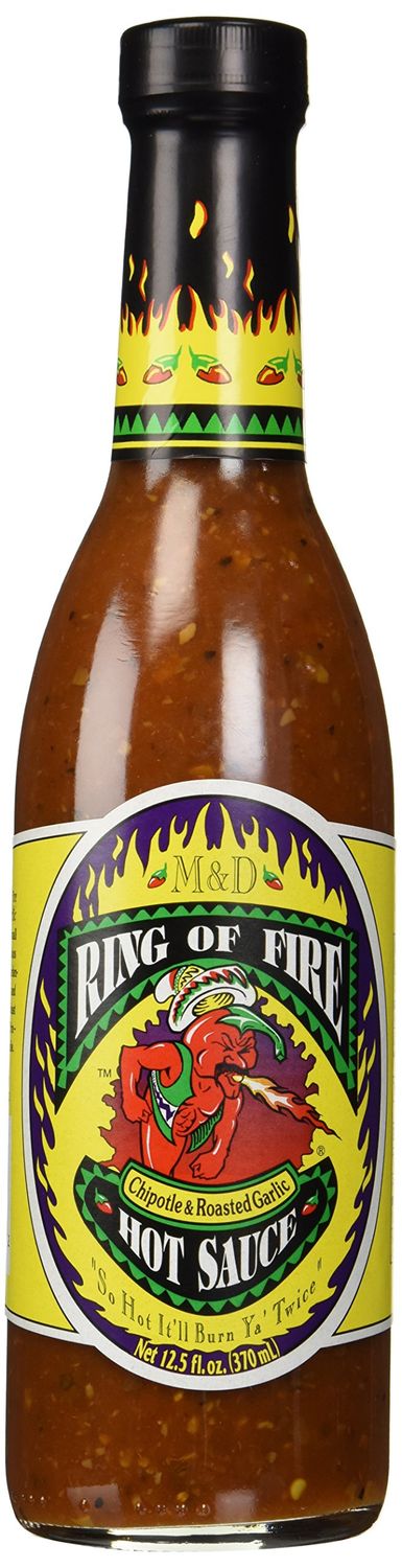 Ring of Fire Chipotle &amp; Roasted Garlic Sauce 12.5 oz.