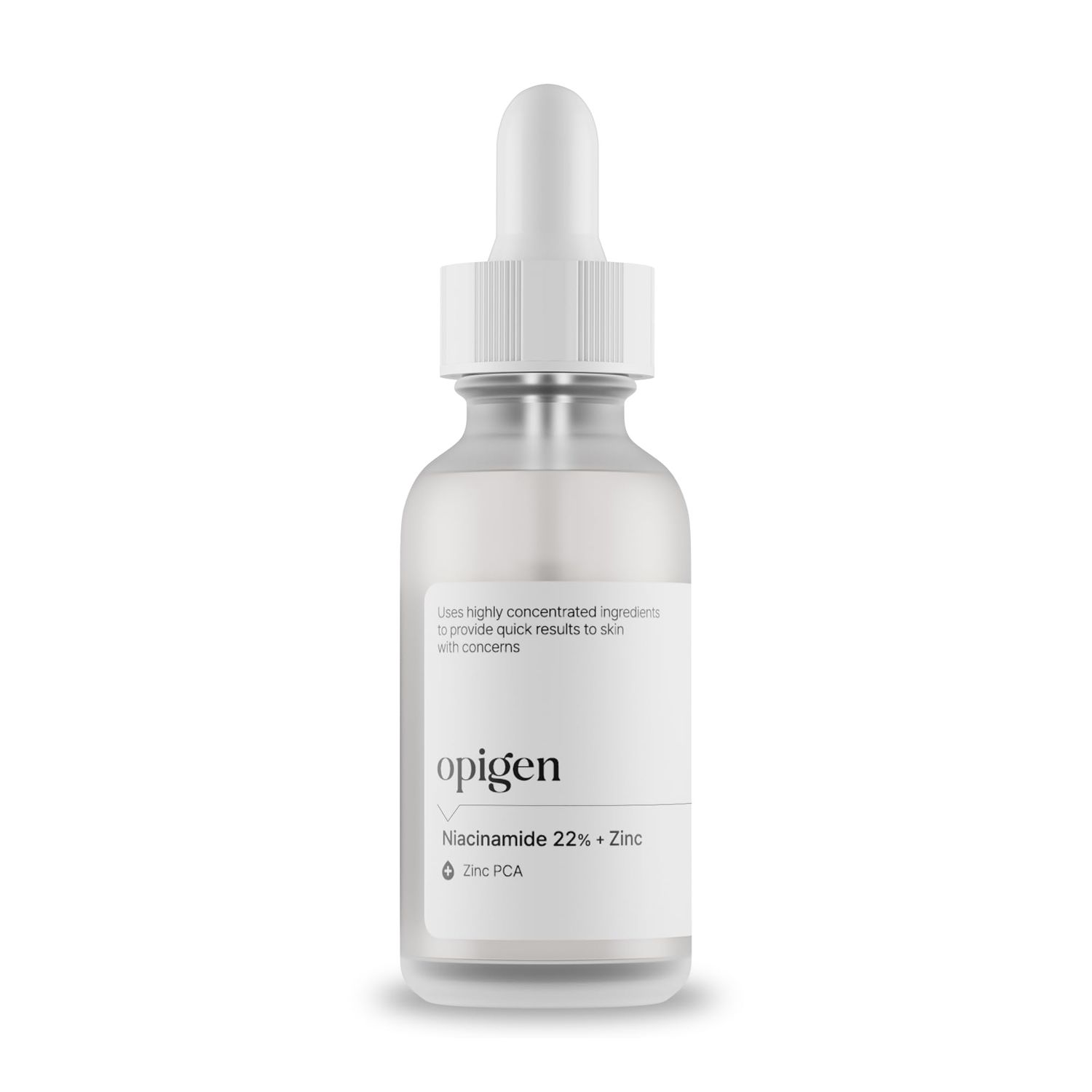 Opigen Niacinamide 22% Zinc Serum for Face, Pore Reducer, Diminishes Acne Prone, Skin Balancing Pore Reducing, Korean Skin Care, 1oz