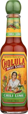 Cholula Hot Sauce Chili Lime, 5 Ounce (Pack of 4)