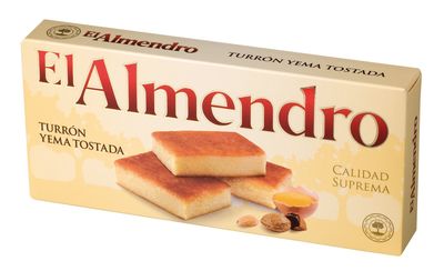 El Almendro Toasted Egg Yolk Turron (Yema Tostada) 7oz (200 G)