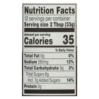 6666 Four Sixes Top Hand Hickory BBQ Sauce, 14 Ounce