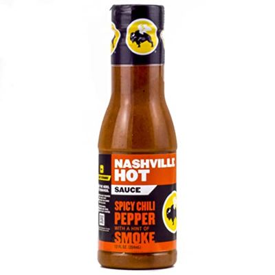 Buffalo Wild Wings Nashville Hot Sauce- Spicy Chili Pepper with a Hint of Smoke 12 Fl Oz (Pack of 1)