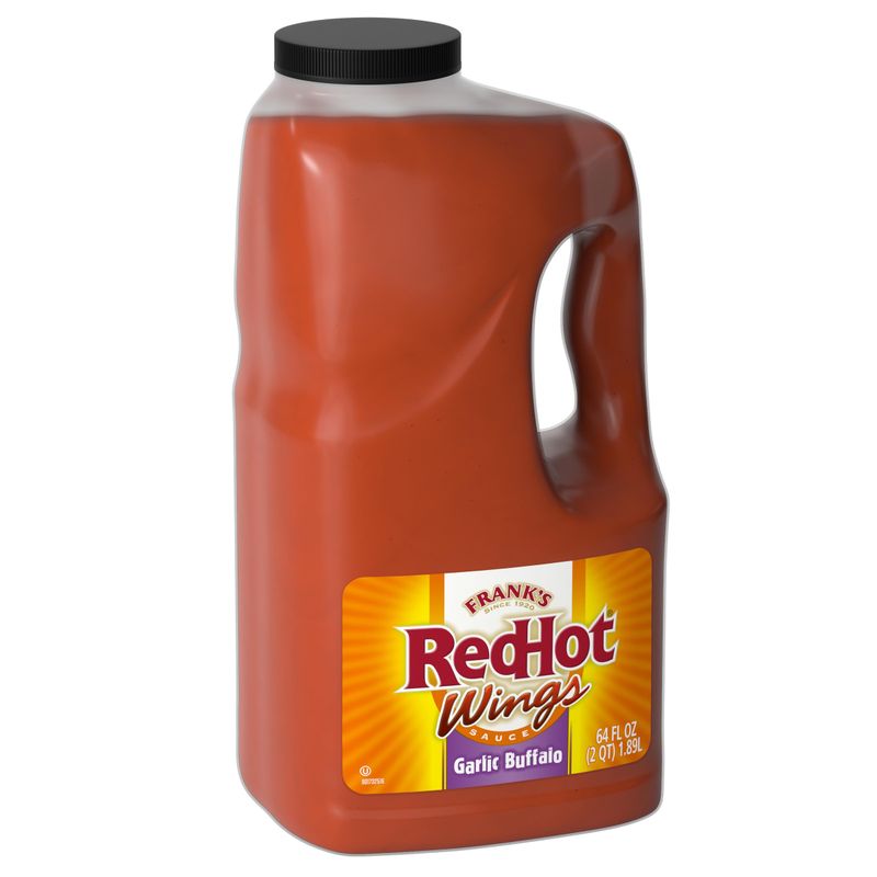 Frank&#39;s RedHot Garlic Buffalo Wings Sauce, 0.5 gal