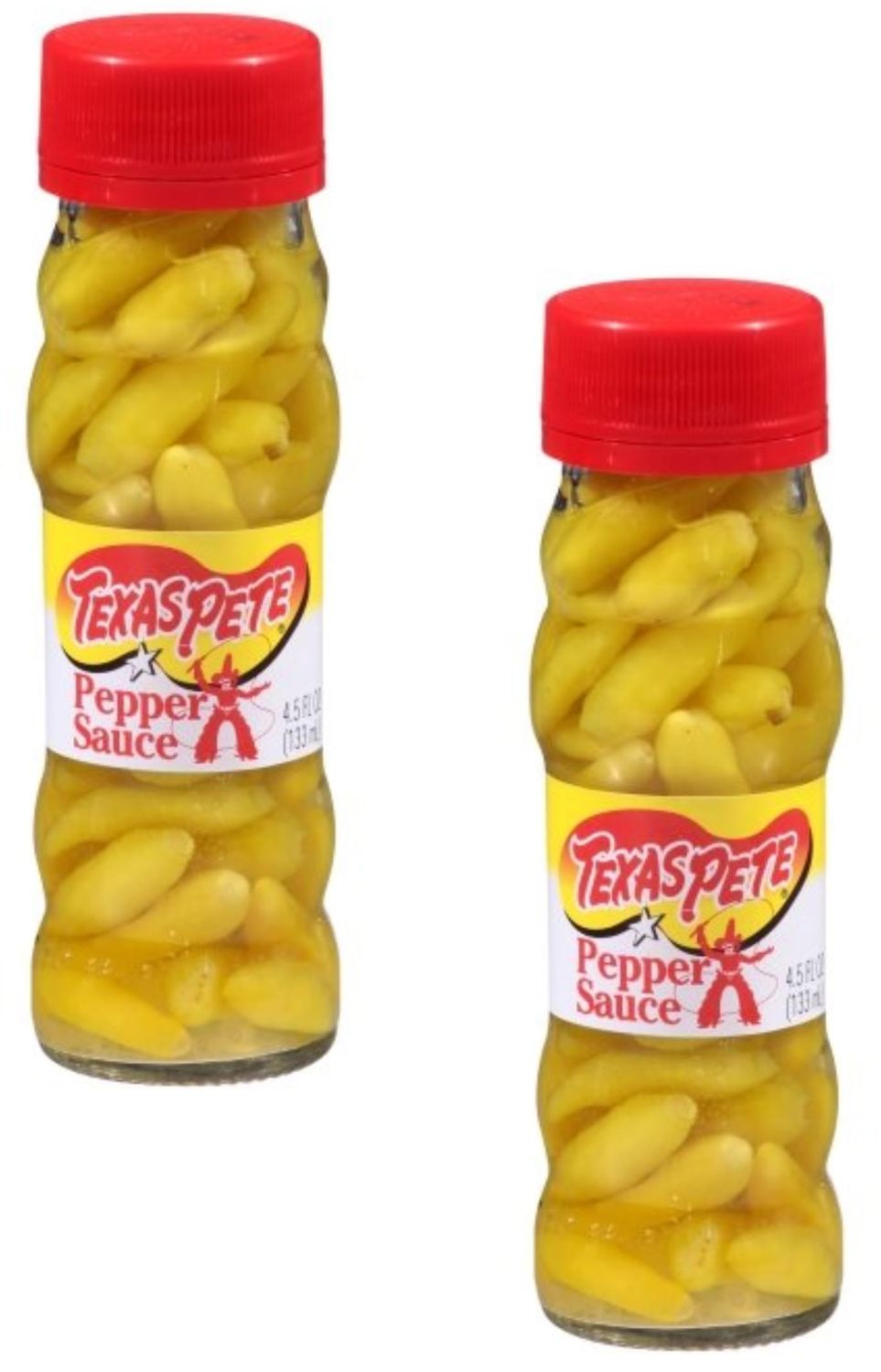 Texas Pepper Sauce - Pack of 2 - Smiling Sweets - Kosher - Delicious Pack of 2 - Stock Up and Have Tasty Peppers Whenever you Like - Spice Up Any Meal