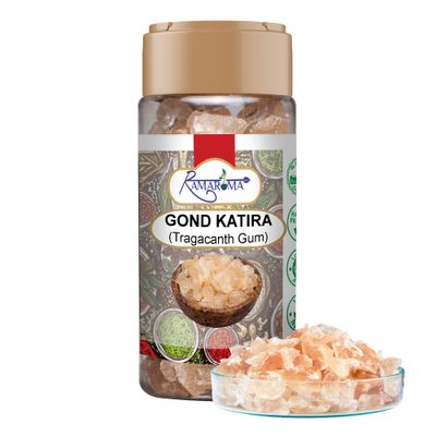 Gond Katira (Ayurvedic Katira) Organic, Katira Gond Indian Gum, Gond Katira Pure Organic, Edible Gum, All Natural, Salt-Free Vegan No Colors Gluten Friendly NON-GMO, 3.5oz (100g)