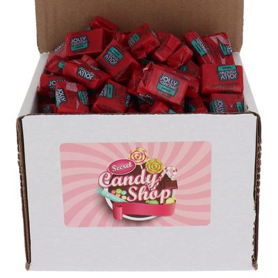 SECRET CANDY SHOP Jolly Rancher Chews Candy in Box, 1lb (Individually Wrapped) (Cherry)