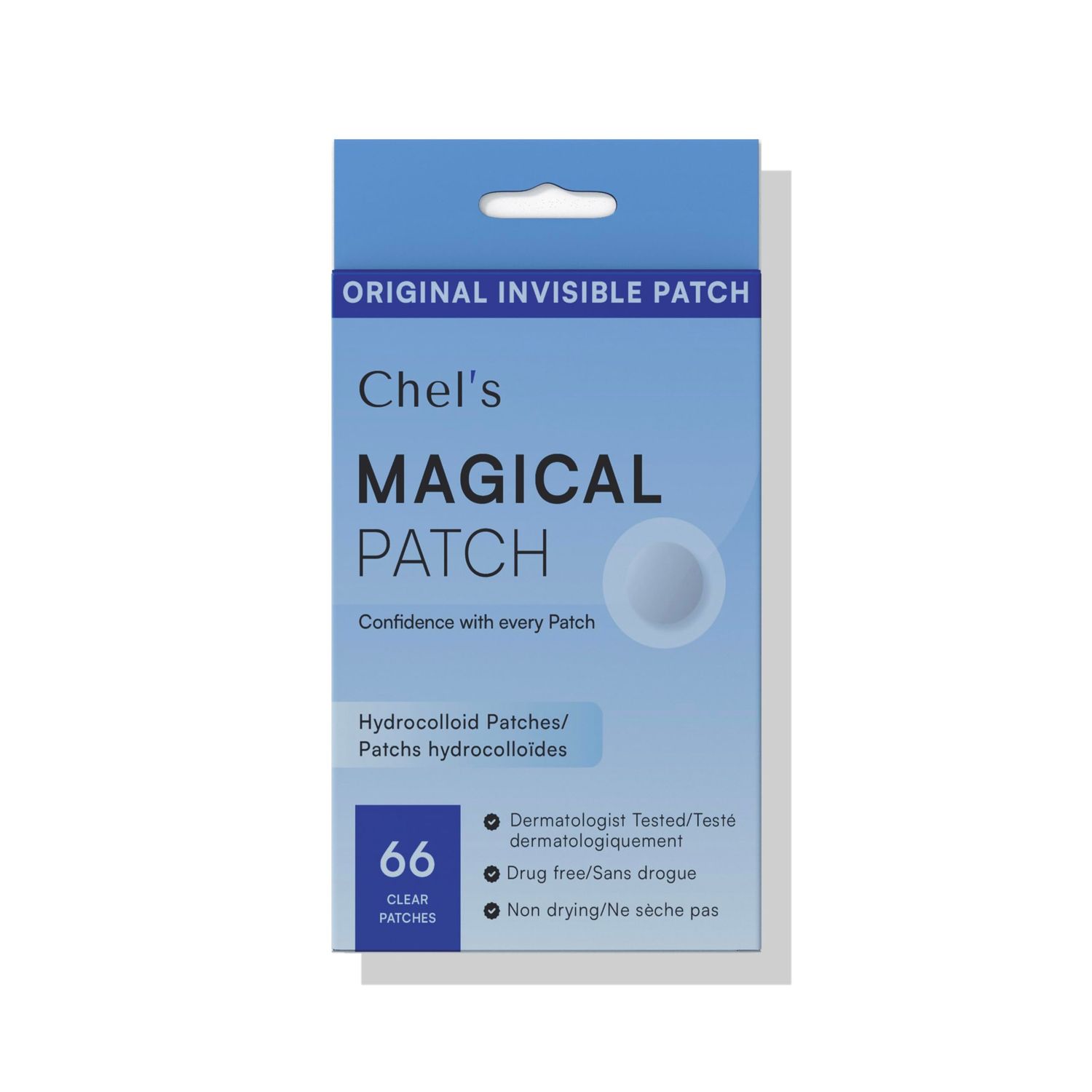 Chel&#39;s Magical Cosmetic Acne Pimple Patches 66 Hydrocolloid Patches for Acne &amp; Zit Treatment Invisible Spot Cover for Blemishes &amp; Breakouts Korean Skincare, Safe for Sensitive &amp; Acne-Prone Skin