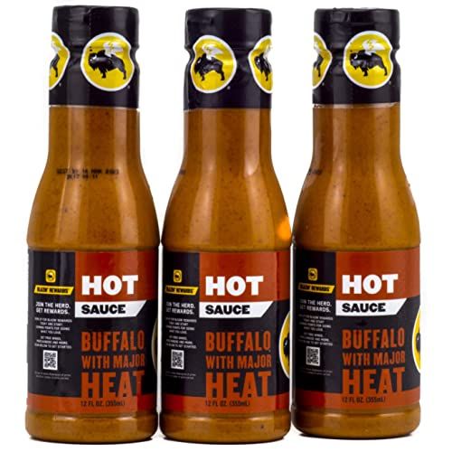 Buffalo Wild Wings sauce &quot;Hot&quot; 12 ounce bottle Pack of 3