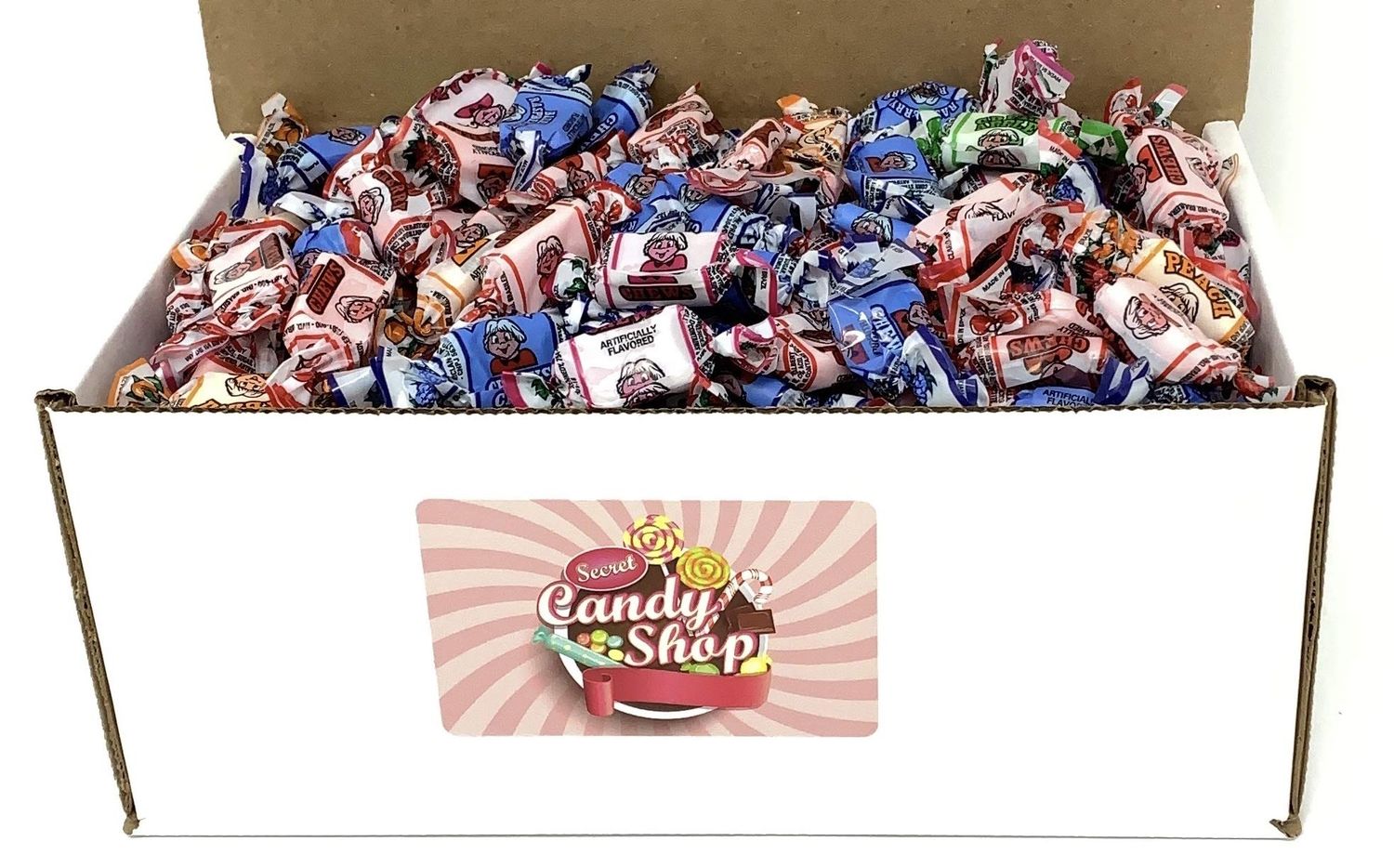 SECRET CANDY SHOP Albert&#39;s Fruit Chews in Box, 2.5Lb (Individually Wrapped) (Assorted)