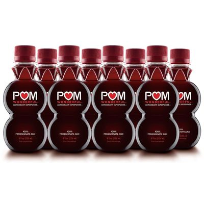 POM Wonderful 100% Pomegranate Juice, 8 Fl Oz (Pack of 8)