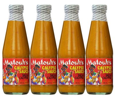 Matouk&#39;s Calypso Sauce 10 Ounce (Pack of 4)
