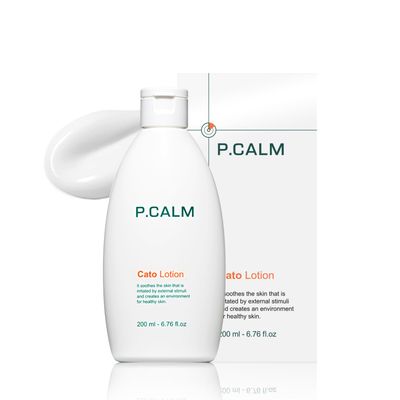 P.CALM Cato Lotion - Glutathione &amp; Centella Asiatica for Hydrating, Soothing, Korean Vegan Facial Moisturizer for Sensitive Skin (200ml / 6.76 fl.oz)
