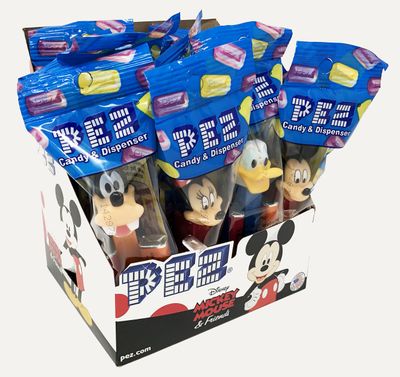 Mickey Mouse &amp; Friends PEZ Candy Dispensers: Pack of 12