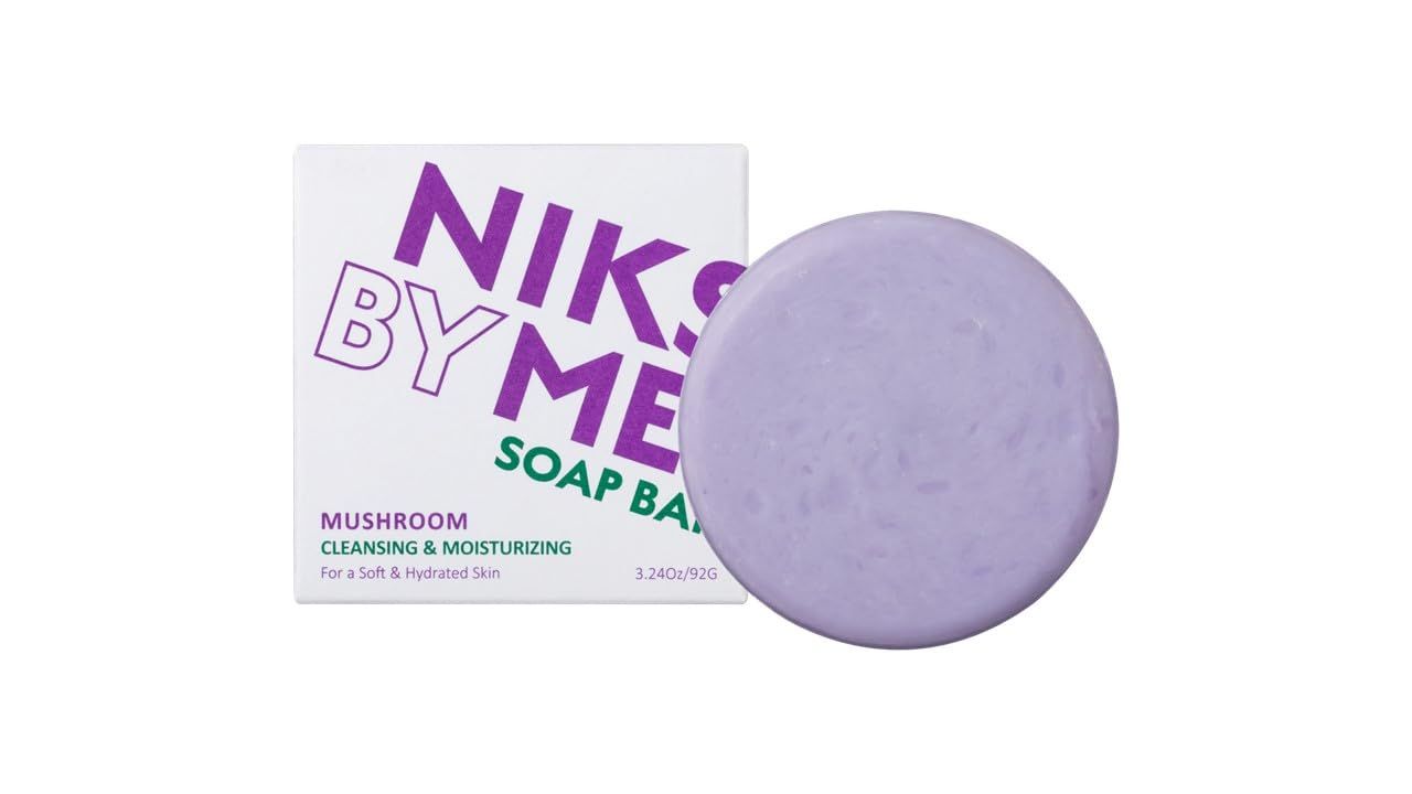 NIKSME Face and Body Cleansing Bar Soap Moisturising Formula Korean Skincare 3.24 ounce