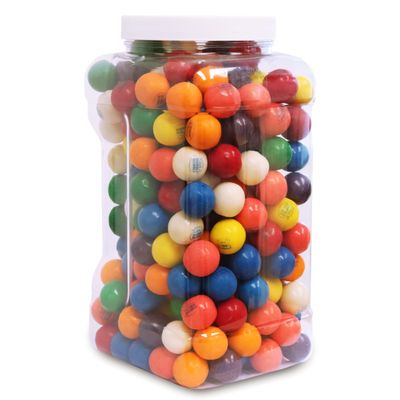 Sarah&#39;s Candy Factory Gumballs 4.5 Lbs in Jar - Gumballs Assorted 1 Inch Gumballs in Jar - 24 mm Gum Balls - 4.5 Lbs in Jar, Kosher and Gluten free