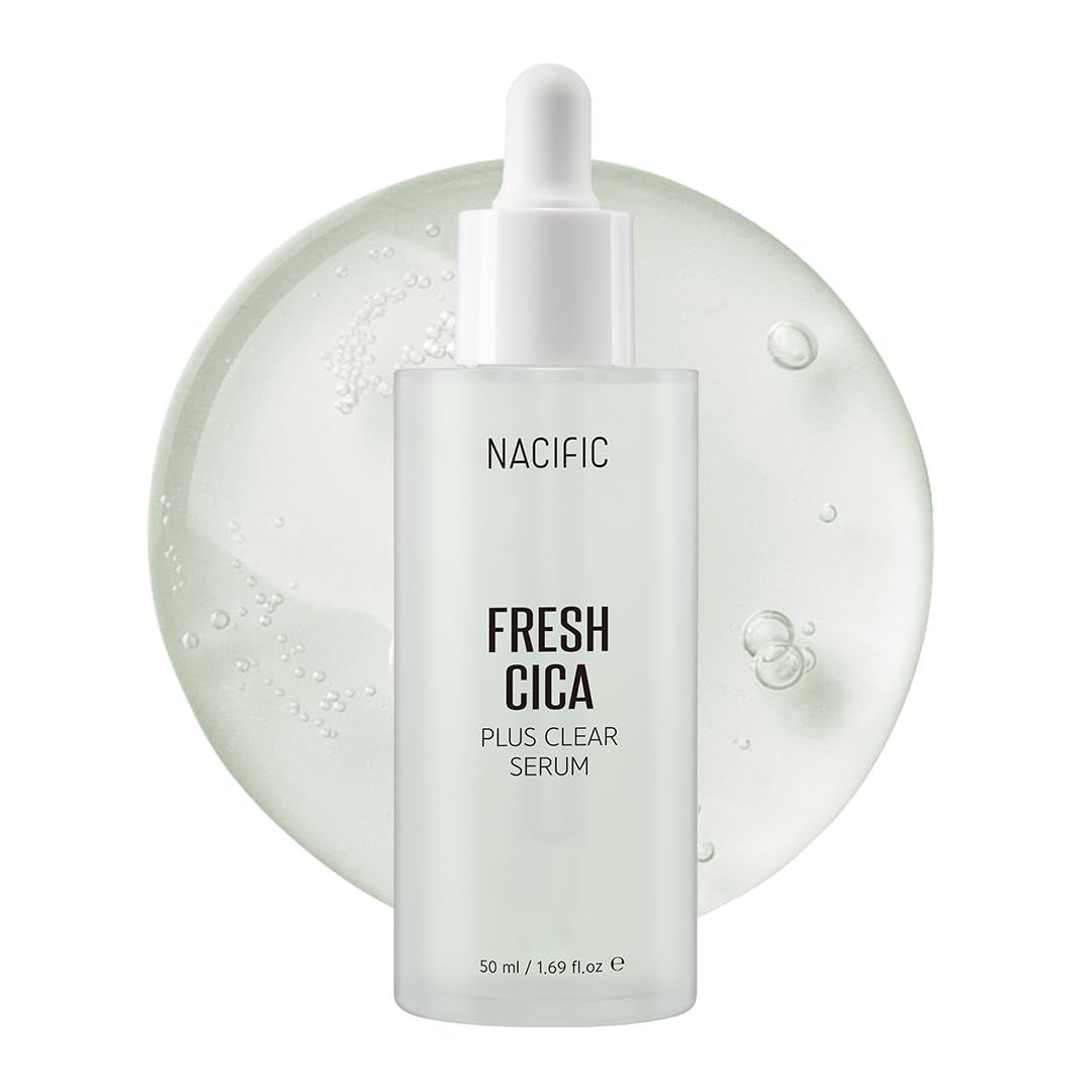 NACIFIC Fresh Cica Plus Clear Serum 50ml 1.69fl.oz Centella Asiatica Calming Asiaticoside Soothing Relief Madecassic Hydration Skin&#39;s moisture barrier Korean skincare for All skin types