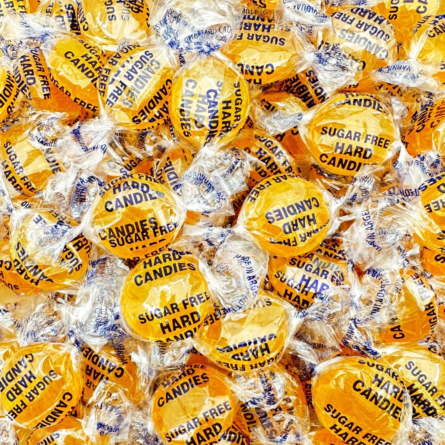Sugar-Free Butterscotch Discs 1-Pound Bag Classic Hard Candy - About 75 Pieces