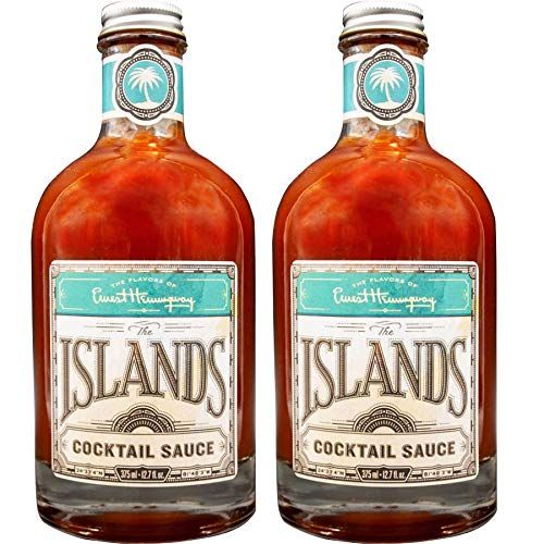 The Flavors of Ernest Hemingway Cocktail Sauce Small Batch All Natural Ingredients Gluten Free No HFCS (Pack of 1) (The Islands - Pack of 2)