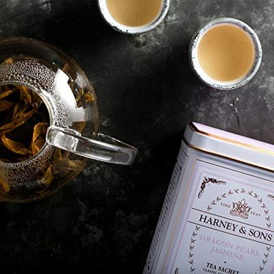 Harney &amp; Sons Dragon Pearl Jasmine Tea, 20 Count(Pack of 1)