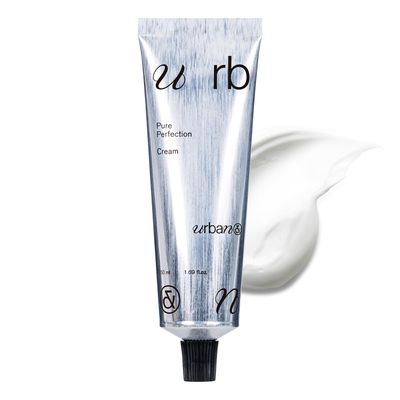 URBANAND Pure Perfection Cream, Vegan Korean Facial Moisturizer, Rich Moisturizing Cream with 10% Panthenol, for Dry and Irritated Skin (50ml / 1.69 fl. oz.), Korean Skin Care