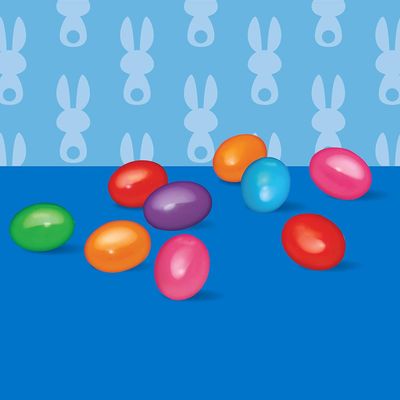 JollyRanchr Easter Jelly Beans - 2 lb Bulk Bag, 5 Assorted Flavors: Strawberry Orange, Blue Raspberry, Grape, Watermelon &amp; Apple Perfect For Easter Or Any Occasion