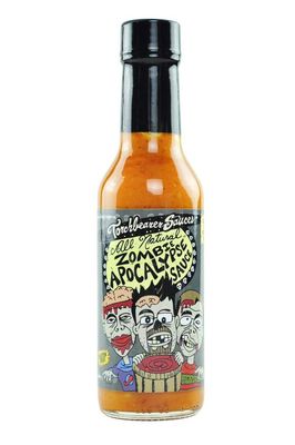 Torchbearer Sauces Hot Sauce Bundle Set, 5 Oz Each: Zombie Apocalypse, Garlic Reaper, &amp; Son of Zombie