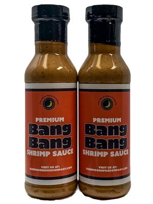 Premium Bang Bang Shrimp Sauce 2 Pack Crafted in Small Batches 12 Fluid Ounce Bottles with Flavor Lock Caps Delicious Bang Bang Shrimp Sauce Duo - Perfect for Dipping, Drizzling, and More!
