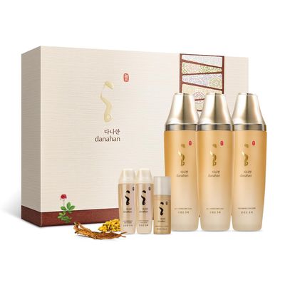 Danahan Bon Yoen Jin Skin Care 2pcs Special Set Toner 5.4 fl oz(160ml) x 2ea, Emulsion 5.4 fl oz(160ml) Anti-Wrinkle, Moisturizing, Hydrating, Soothing, Korean Skin Care, Korean Skin Care Set