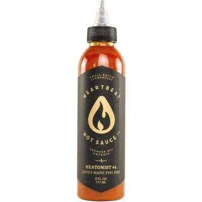 Heartbeat Hot Sauce Co. Lion&#39;s Mane Piri Piri, 6 oz.