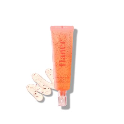 flaner Grapefruit Jam Sleeping Mask - Revitalizing Overnight Face Mask, Vitamin C, Melatonin, Adenosine, Night Deep Hydration Care, Natural Ingredients, Korean Skin Care, 2.02 fl. oz.
