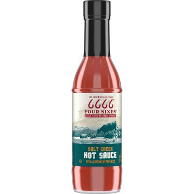 6666 Four Sixes Salt Creek Hot Sauce, 6 Ounce