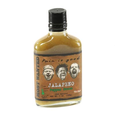 Pain is Good - Jalapeno Pepper Hot Sauce - 7oz Bottle - Made in USA - All Natural Ingredients, Non-GMO, Gluten-Free, Sugar-Free, Vegetarian, Keto - Pack of 2