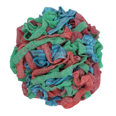Smarty Stop Sour All Flavor Mixed Gummy Belts Candy 1 Pound (Assorted)