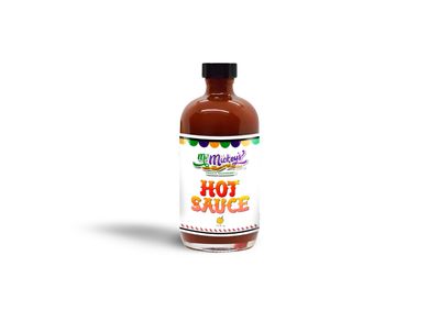 Hot Sauce - Made with only The freshest chili&#39;s, Sugar-Free, Gluten-Free Vinegar. Perfect for Wraps, Chicken, Chips, Tofu, Sandwiches, Meat, Eggs and Burgers (7.5)