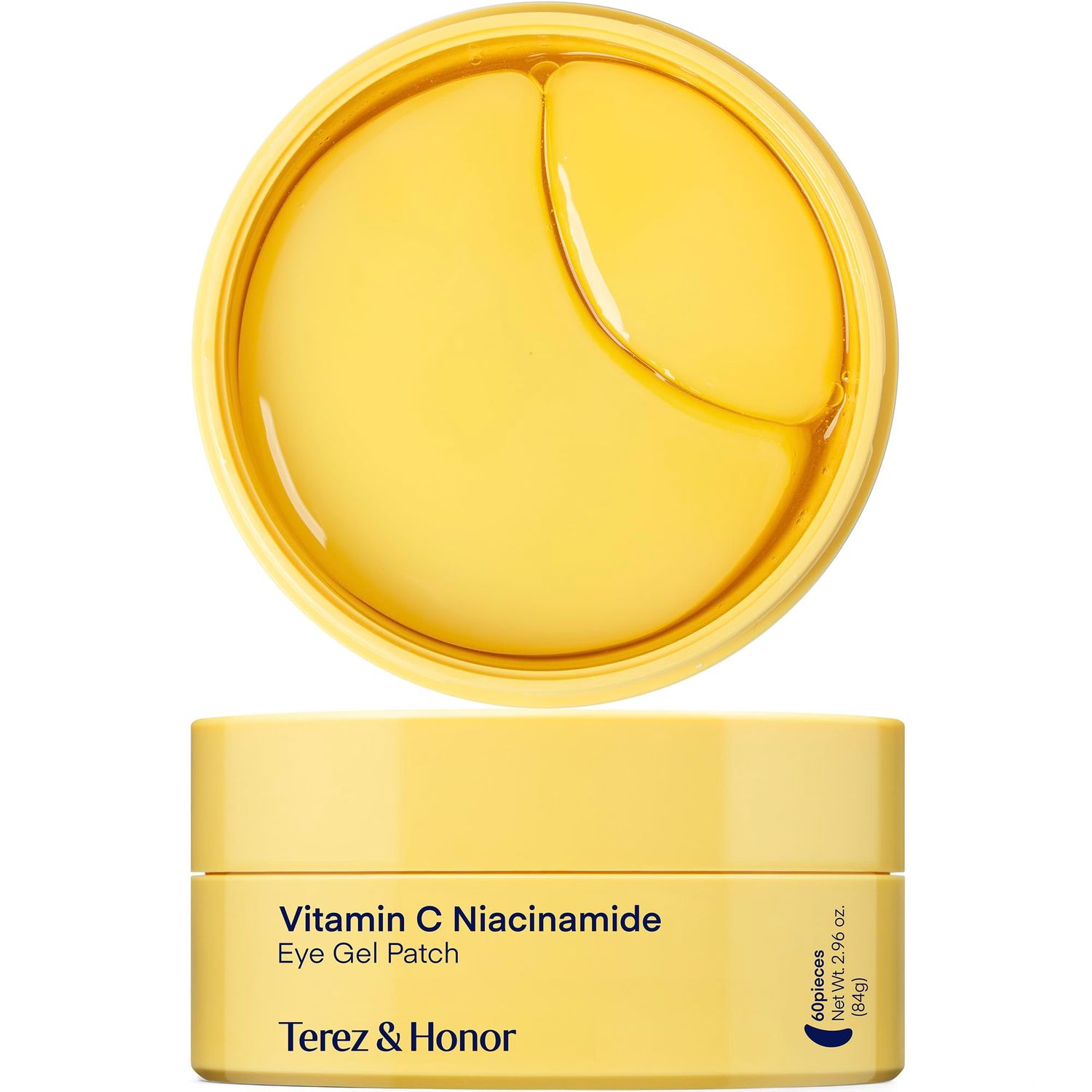 Vitamin C Niacinamide Eye Patches: Brightening &amp; Glowing Under Eye Mask with Tranexamic Acid Caffeine Hyaluronic Acid - Korean Skin Care Dark Circles Puffiness &amp; Wrinkles Hydrogel Treatment, 60 Pcs