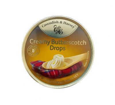Cavendish and Harvey Creamy Butterscotch Drops, 175g (6 Ounce)