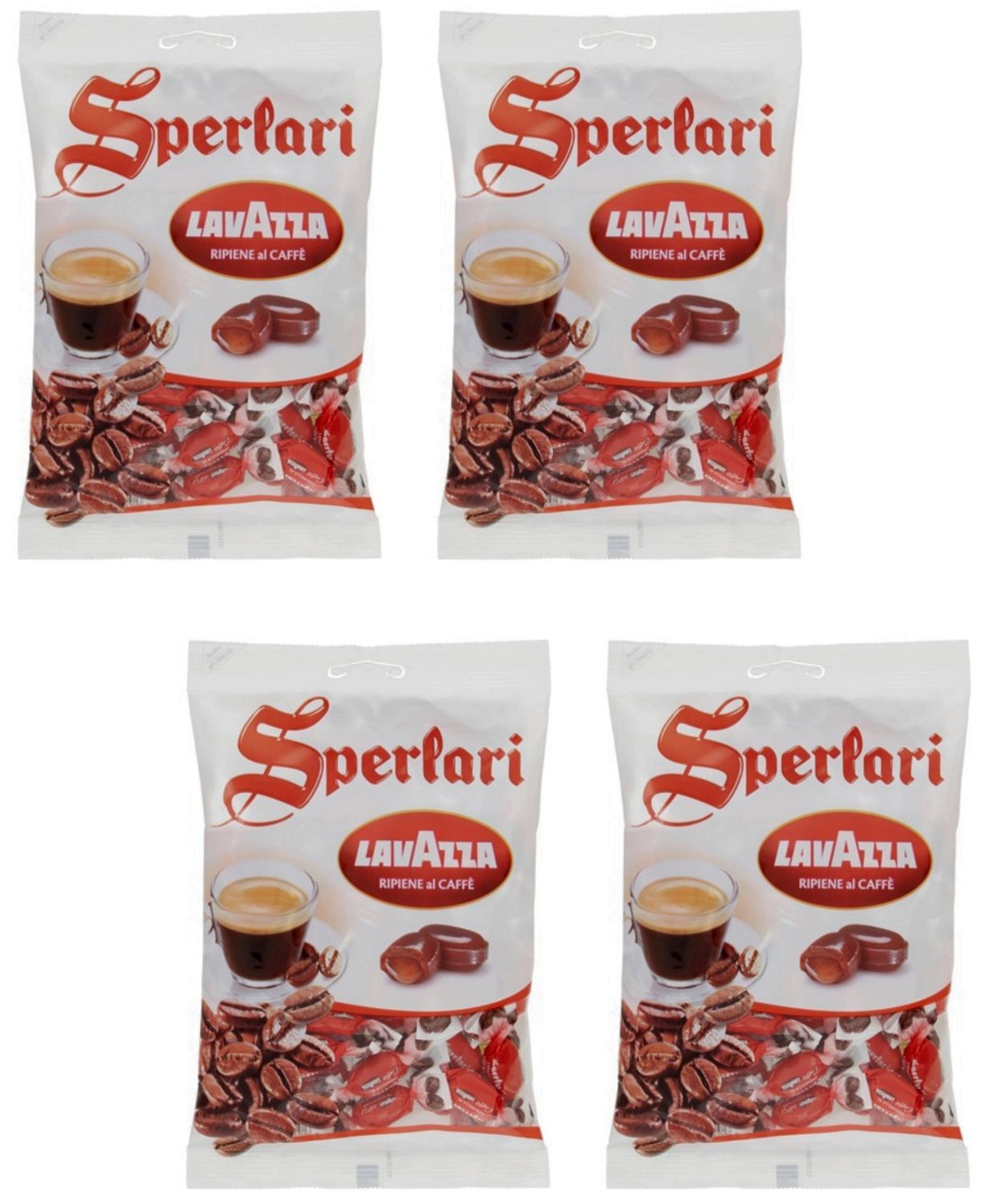 Sperlari: Cofee Candies 6.17 Ounce Package Each Pack of 4 Italian Import