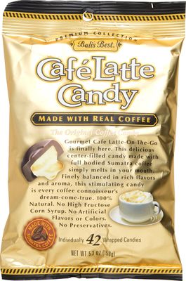 Bali&#39;s Best Cafe Latte Candy, 5.3 oz (Pack of 3)