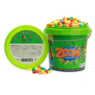 Fruit Runts Candy 1240 psc 1.7 lb per Bucket Assorted Hard Candies Bulk for Vending Machine Party Favors Goody Bags Cake Decorations Pinata Mix Gumball Machine Refills Fruit Shaped Candy